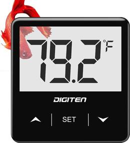 img 4 attached to 🌡️ Accurate Water Temperature Monitoring with DIGITEN Digital Aquarium Thermometer for Reptiles, Turtles, and Amphibians