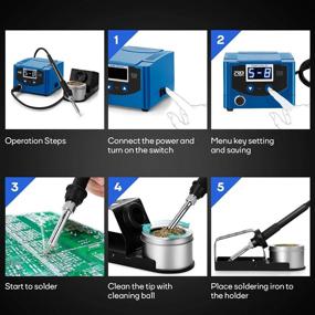 img 1 attached to 🔧 ProStormer Precision Transformer ESD: The Ultimate Soldering Pro Solution