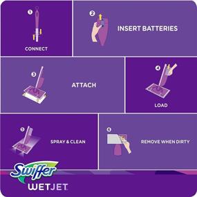 img 2 attached to Swiffer WetJet Heavy Duty Mopping Pads Refill: 4-Pack, 14 count per Pack - High-performance and cost-effective