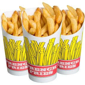 img 4 attached to 🍟 CUSINIUM 50 Pack French Fries Design: Crispy and Delicious Snacks for Any Occasion