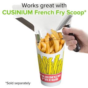 img 1 attached to 🍟 CUSINIUM 50 Pack French Fries Design: Crispy and Delicious Snacks for Any Occasion