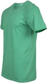 img 1 attached to Gildan Men's Fitted Cotton T-Shirt 2-Pack - Fashionable Men's Clothing for Shirts