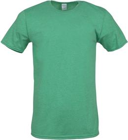 img 2 attached to Gildan Men's Fitted Cotton T-Shirt 2-Pack - Fashionable Men's Clothing for Shirts
