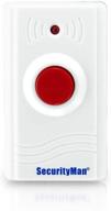 🚨 беспроводная кнопка паники для air-alarm1 и air-alarmii - белая от securityman sm89 логотип