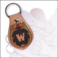 🔑 tandy leather key fob 4149 99: durable and stylish key accessory logo