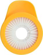 efficient corn cob desilking brush - r&m international, standard size, yellow, carded logo