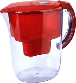 img 3 attached to 💧 Elevate Health with the EHM Ultra Premium Alkaline Water Pitcher - 3.8L, Activated Carbon Filter - Enhance Your Wellbeing with Clean, Toxin-Free Mineralized Alkaline Water in Minutes – Achieving Optimal pH Balance with the 2020 Model (Red)