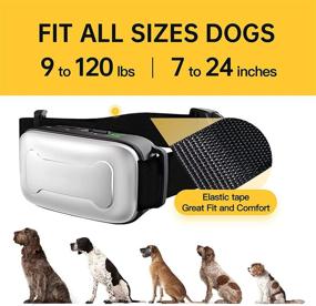 img 1 attached to ModoPet 2021 Upgraded Rechargeable Bark Collar for Small Medium Large Dogs - LED Barking Collar with Beep Vibration Shock Modes