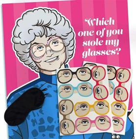 img 3 attached to 👓 Sophia's Spectacular Glasses: Golden Girls Party Game for 12 Players - Perfect for Adult Birthday Decor, Bachelorette Party, Bridal Shower, or Fun Birthday Game!