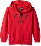 fox racing sweatshirts heather graphite interior accessories in safety logo