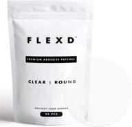 flexd - freestyle adhesive patches (25 pcs) - transparent libre cover cgm patch logo