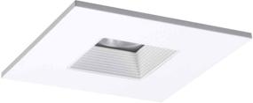 img 1 attached to Улучшите свой опыт в душе с встраиваемым квадратным светильником Recessed Solite Lensed.