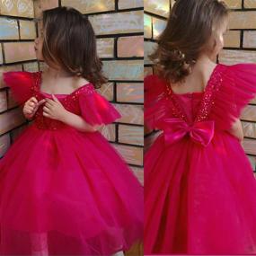 img 3 attached to 🌸 Exquisite TTYAOVO Flower Girls Dresses for Unforgettable Princess Wedding Parties