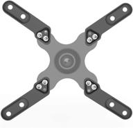 wali extender bracket adapter: effortlessly upgrade your led lcd display wall mount to vesa compatible (200x200mm) - black логотип