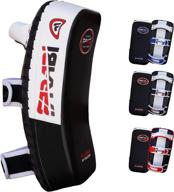 🥊 farabi sports thai pad: exceptional kickboxing kick pad and training shield - perfect for mma and muay thai (1 unit) логотип