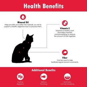 img 3 attached to 🐱 LaxaCat Hairball Remedy - Salmon Formula, Enriched with Vitamins & Mineral Oil - Promotes Healthy Coat & Regular Bowel Movement - Natural Ingredients - 90 Soft Chews