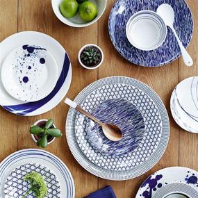 img 3 attached to 🍽️ Discover Elegance with Royal Doulton Pacific Accent Plates: Enhance Your Dining Experience!