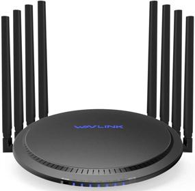 img 4 attached to 📶 WAVLINK AC3000 Tri-Band WLAN Router: Smart Wireless Router with Gigabit Ethernet Ports, High Speed WiFi Range Extender and 4K Streaming/Gaming Capabilities