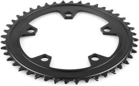 img 3 attached to 🚴 Narrow Wide Alloy Chainring for Road Bike: 38T-58T, 8-12 Speed, 110mm BCD, CNC Machined