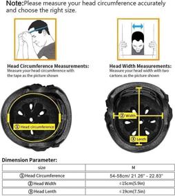 img 1 attached to 🛹 Youth Skateboard Helmet - Protective Gear for Roller Skating, Scooter, Cycling, and Bike Helmet - Adjustable Size for Boys and Girls 5 years and older