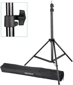 img 4 attached to 📷 Neewer Pro 6ft/190CM Photography Light Stands + Carrying Case for Reflectors, Softboxes, Lights, Umbrellas, Backgrounds, etc.