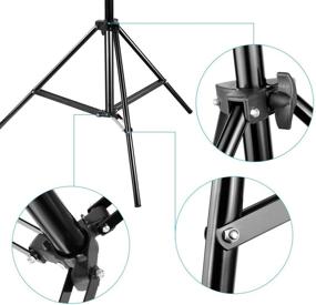 img 1 attached to 📷 Neewer Pro 6ft/190CM Photography Light Stands + Carrying Case for Reflectors, Softboxes, Lights, Umbrellas, Backgrounds, etc.