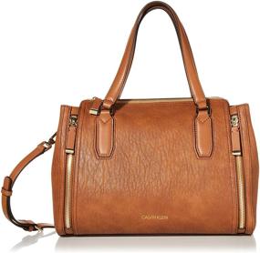 img 4 attached to 👜 Calvin Klein Elaine Novelty Satchel: Chic Women's Handbags and Wallets for Every Occasion
