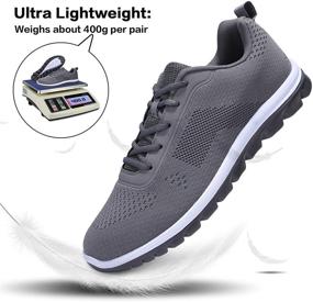 img 1 attached to UUBARIS Men's Athletic Walking Shoes - Ultimate Running Comfort Sneakers