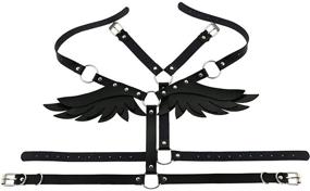 img 2 attached to 👗 FM FM42 Black Harness PN2670: Elevate Your Belt Game with Stylish Women's Accessories