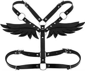 img 4 attached to 👗 FM FM42 Black Harness PN2670: Elevate Your Belt Game with Stylish Women's Accessories