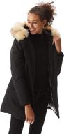 🧥 molemsx women's duck down long parka winter jacket: stay warm in style with fur hood puffer coat логотип