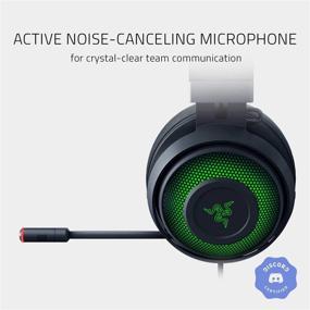 img 2 attached to 🎧 Razer Kraken Ultimate USB Gaming Headset - Enhanced Surround Sound, ANC Microphone, RGB Chroma - Compatible with PC, PS4, Switch Dock