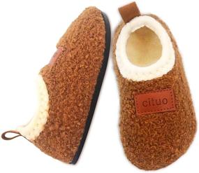 img 4 attached to Non-Slip Anti-Skid Slippers for Household and Outdoor Use - Boys' Shoes