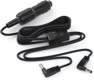 🔌 11 ft car charger for dual screen portable dvd player by pwr - compatible with sylvania, philips, insignia, and ematic: ly-02, ay4133, ay4197 logo