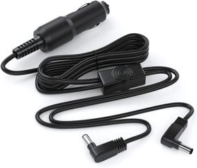 img 4 attached to 🔌 11 Ft Car Charger for Dual Screen Portable DVD Player by Pwr - Compatible with Sylvania, Philips, Insignia, and Ematic: Ly-02, Ay4133, Ay4197