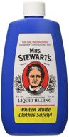 👕 revitalize your laundry with mrs. stewart's liquid bluing: the perfect solution for brighter and whiter clothes logo