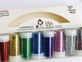 img 1 attached to 🌱 Fair Trade Biodegradable Glitter: Ideal for Art, Crafts, Body, Makeup, and Kids