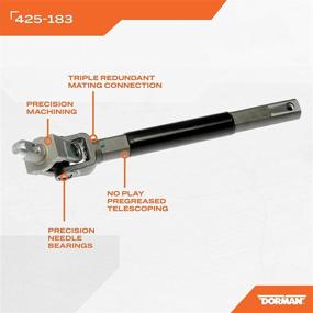 img 2 attached to 🔧 Dorman 425-183 Steering Shaft: Enhanced Performance for Select Models