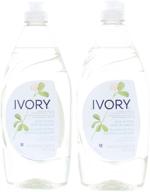 🍽️ ivory classic scent dishwashing liquid dish soap - 2 pack, 19.4 fl. oz each (38.8 fl. oz total) logo