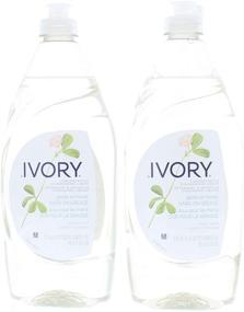 img 3 attached to 🍽️ Ivory Classic Scent Dishwashing Liquid Dish Soap - 2 Pack, 19.4 Fl. Oz Each (38.8 Fl. Oz Total)