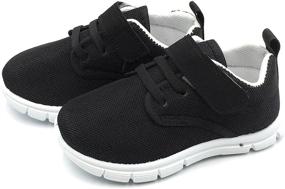 img 3 attached to 👟 Trendy and Comfortable Girls' Shoes - Breathable Black1203 Size for Bless Children Toddlers