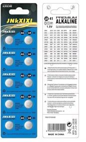img 2 attached to 🔋 20 Пачка батарей LR44 LR 44b L1154c AG13 SR44 A76 357 303 1154 1,5 Вольт: Надежный набор кнопочных монетных батарей от JNKXIXI