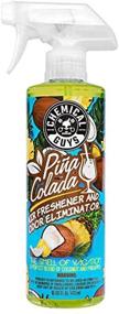 img 4 attached to Chemical Guys AIR22916 Pina Colada Air Freshener and Odor Eliminator: Tropical Scent for Fresh, Odor-Free Spaces