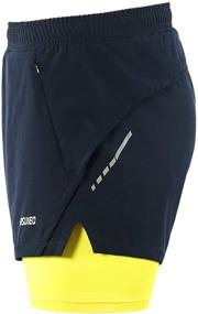 img 2 attached to ARSUXEO Running Shorts Breathable Zipper