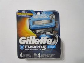 img 3 attached to 💨 Gillette Fusion ProShield Chill Cartridges - 4 ct, 2 Pack