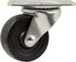 heavy rubber caster wheel swiveling material handling products for casters logo