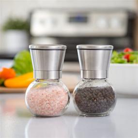 img 2 attached to Cyber Ergonomic Stainless Pepper Grinder