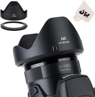 jjc reversible lens hood shade protector & 67mm filter adapter ring for canon powershot sx70 hs, g3 π· x, sx60 hs, sx50 sx40 hs, sx30 is, sx20 is, sx540 sx530 sx520 hs - lh-dc100 & fa-dc67b replacement logo