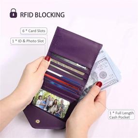 img 3 attached to Rose Lake Wallet Blocking Credit Women's Handbags & Wallets