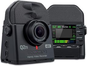 img 2 attached to Zoom Q2n-4K Handy Video Recorder: Ultra High Definition 4K/30P Video, Compact Size, Stereo Microphones, Wide Angle Lens - Perfect for Music Recording, Video Production, YouTube Videos, and Live Streaming